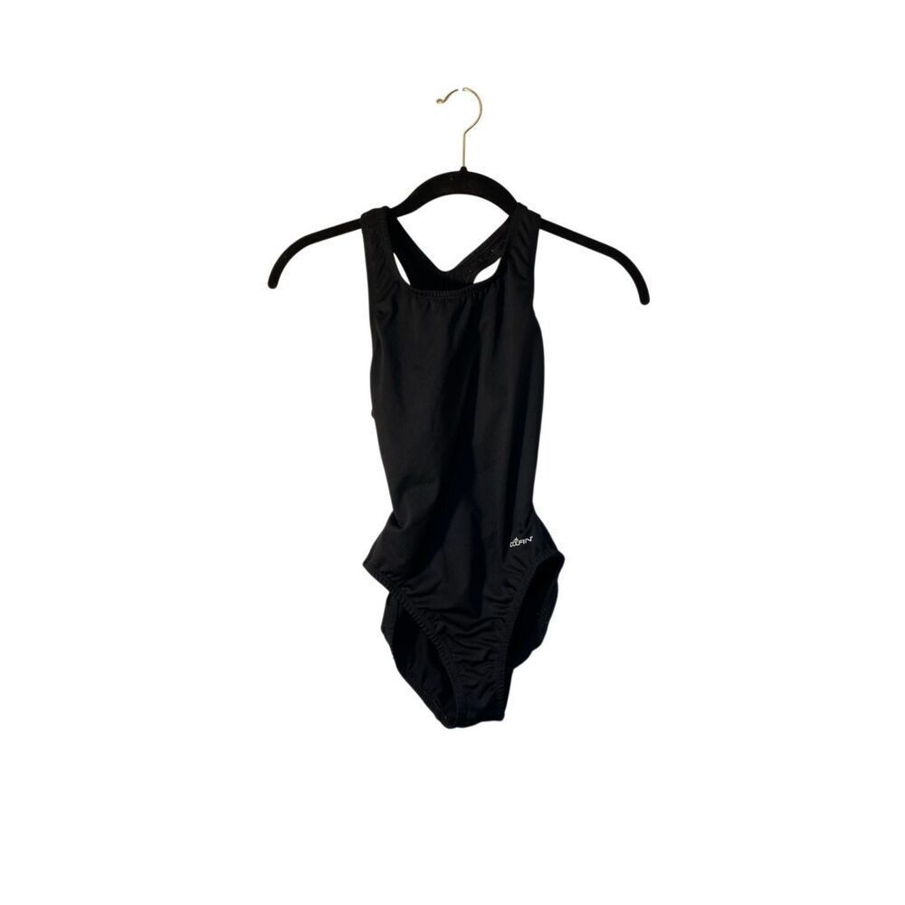 Dolphin one piece racing Razorback girls, swimsuit black S